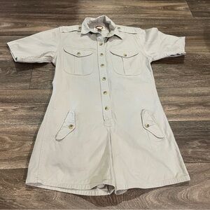 Vintage Banana Republic Safari Romper • Women’s Small